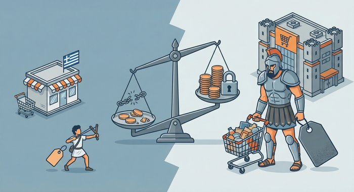 Μικρό e-shop vs μεγάλη αλυσίδα - ανισορροπία στον πόλεμο τιμών
