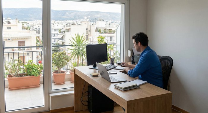 Έδρα στο σπίτι - ατομική επιχείρηση