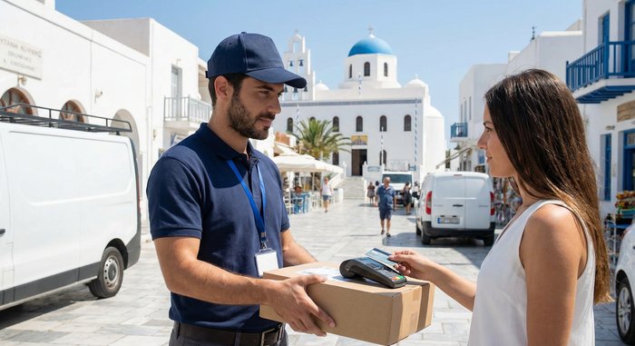 Courier και πληρωμές