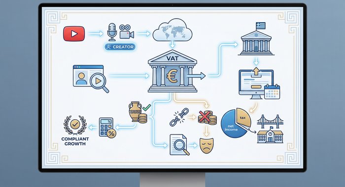 ΦΠΑ για ψηφιακούς δημιουργούς